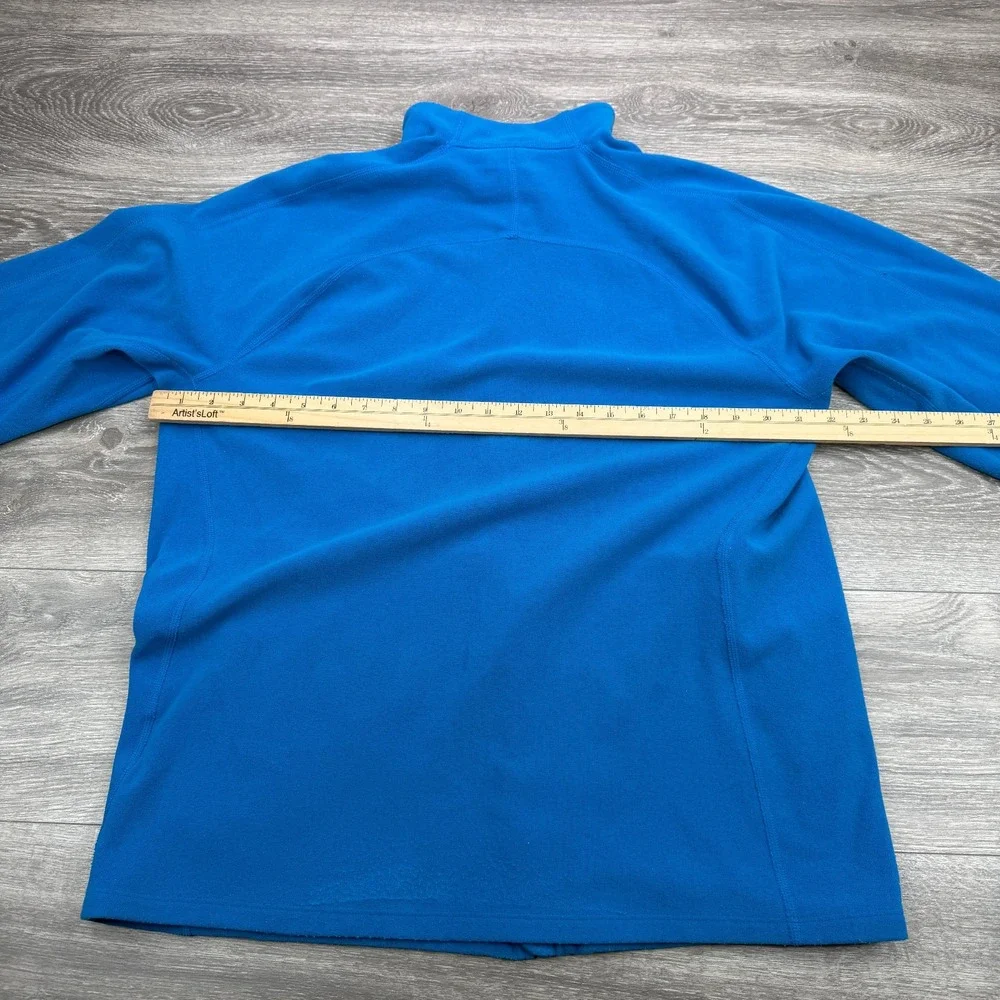 The North Face Jacket Mens Large Blue Polartec Classic Fleece Full Zip Gorpcore